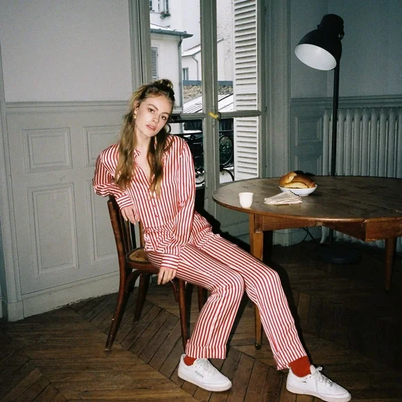 Koople Striped Set - Picture 2 of 2